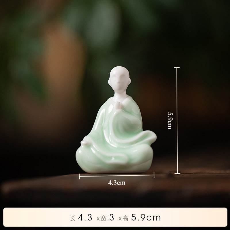 Ceramic Buddha Statues - Tibetan Buddhist statue, view 16