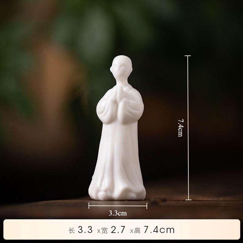 Ceramic Buddha Statues - Tibetan Buddhist statue, view 7