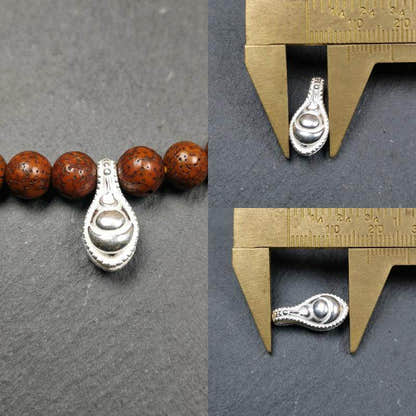 Silver Bead Counter Clips - Tibetan Buddhist art, view 18