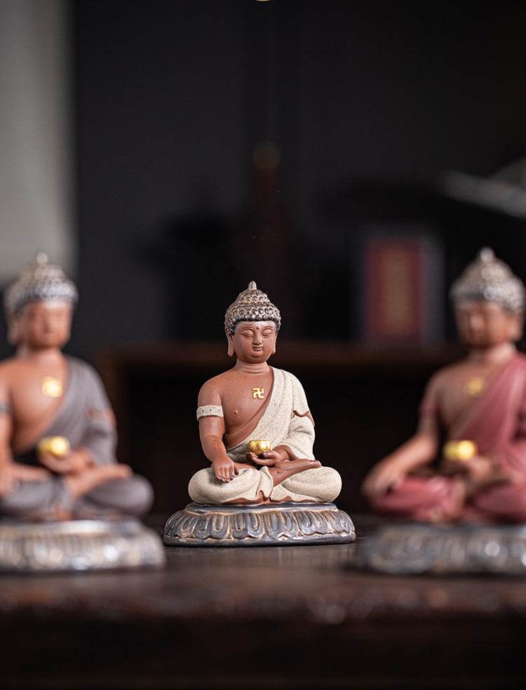 Shakyamuni Meditation Buddha Statue - Tibetan Buddhist statue, view 14