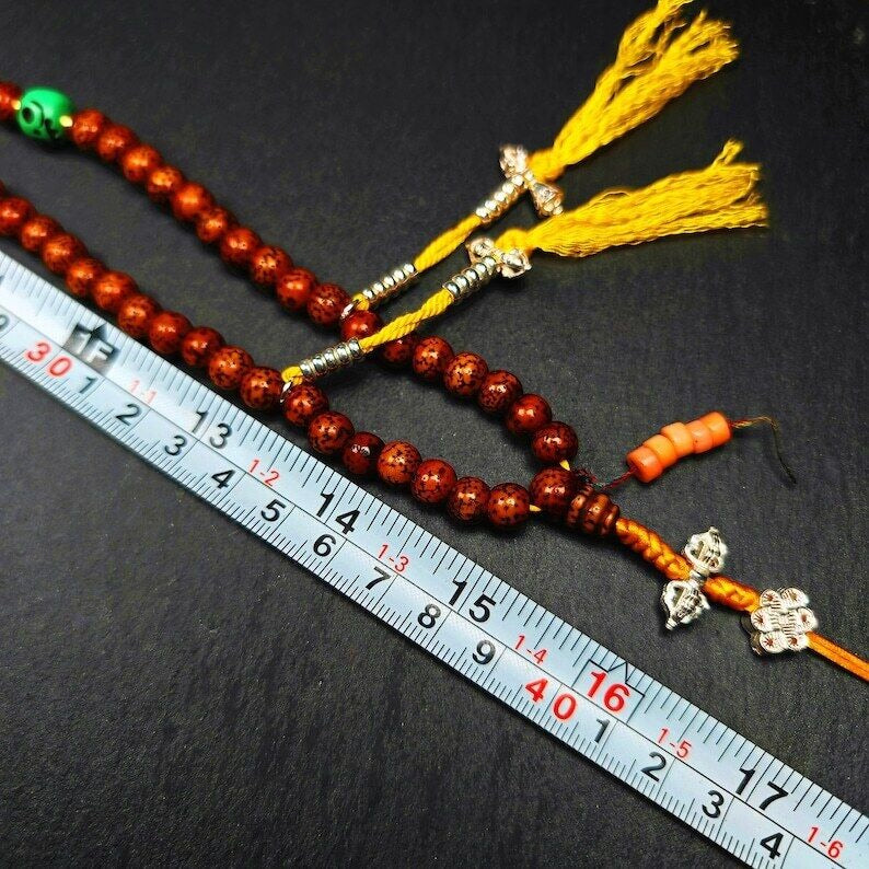 108 Lotus Seed Mala Necklace - Prayer Beads