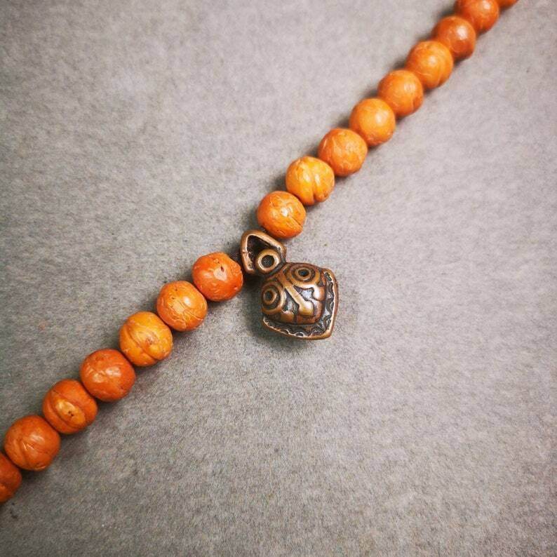 Mala Counter Clip,Zashi Lhamo - Tibetan Buddhist mala beads, view 4