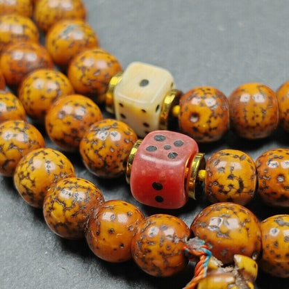 108 Lotus Seed Mala Necklace - Prayer Beads