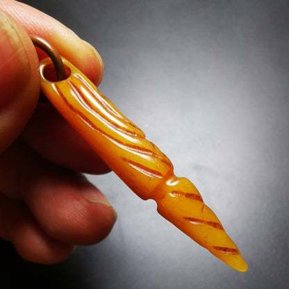 Amulet Kila(Dorje Phurba), Counter Pendant 2.0"×0.32"