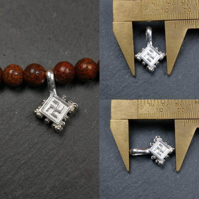 Silver Bead Counter Clips - Tibetan Buddhist art, view 19