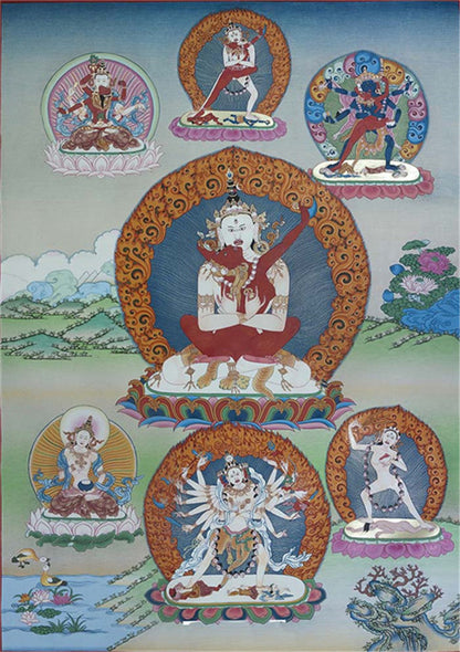 Vajrasatva in Yab Yum Image