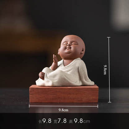Purple Sand Meditation Buddha Statues - Tibetan Buddhist statue, view 15