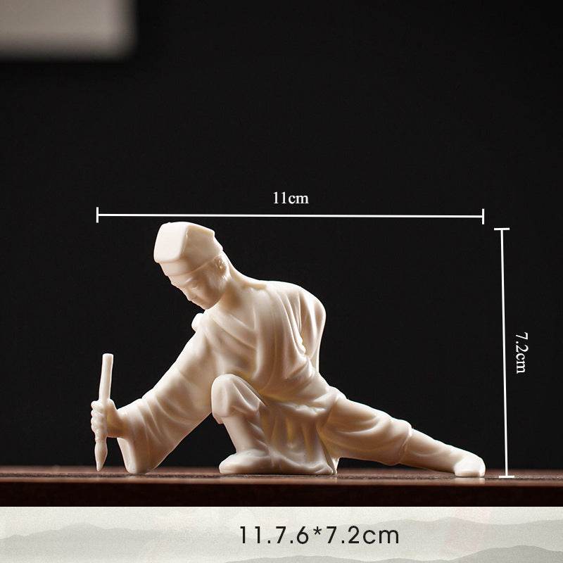 White Porcelain Buddha Statues - Tibetan Buddhist statue, view 9