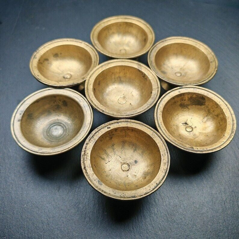 Buddhist Butter lamp / Water Offering Bowls,Yonchap Bowls