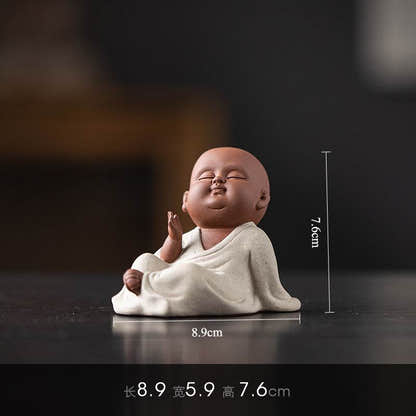 Purple Sand Meditation Buddha Statues - Tibetan Buddhist statue, view 10