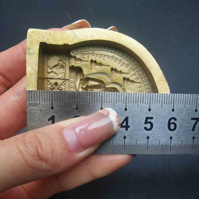 Shakyamuni Tsa Tsa Mold-5cm - Tibetan tsa tsa mold, view 7