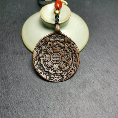 Calendar Amulet Sipaho Badge - Melong Mirror,45mm - Tibetan Buddhist amulet, view 8