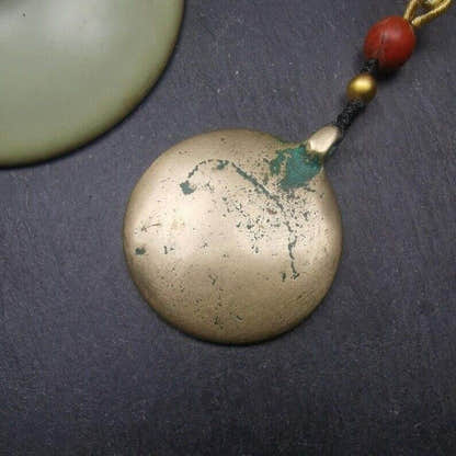 Calendar Amulet Sipaho Badge - Melong Mirror 43mm - Tibetan Buddhist amulet, view 8