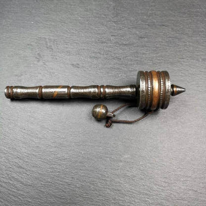 Handheld Prayer Wheel,Mani Wheel - Tibetan Buddhist art, view 8