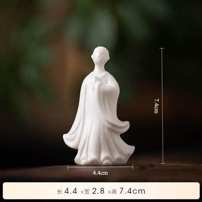 Ceramic Buddha Statues - Tibetan Buddhist statue, view 11