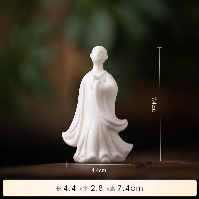 Ceramic Buddha Statues - Tibetan Buddhist statue, view 11