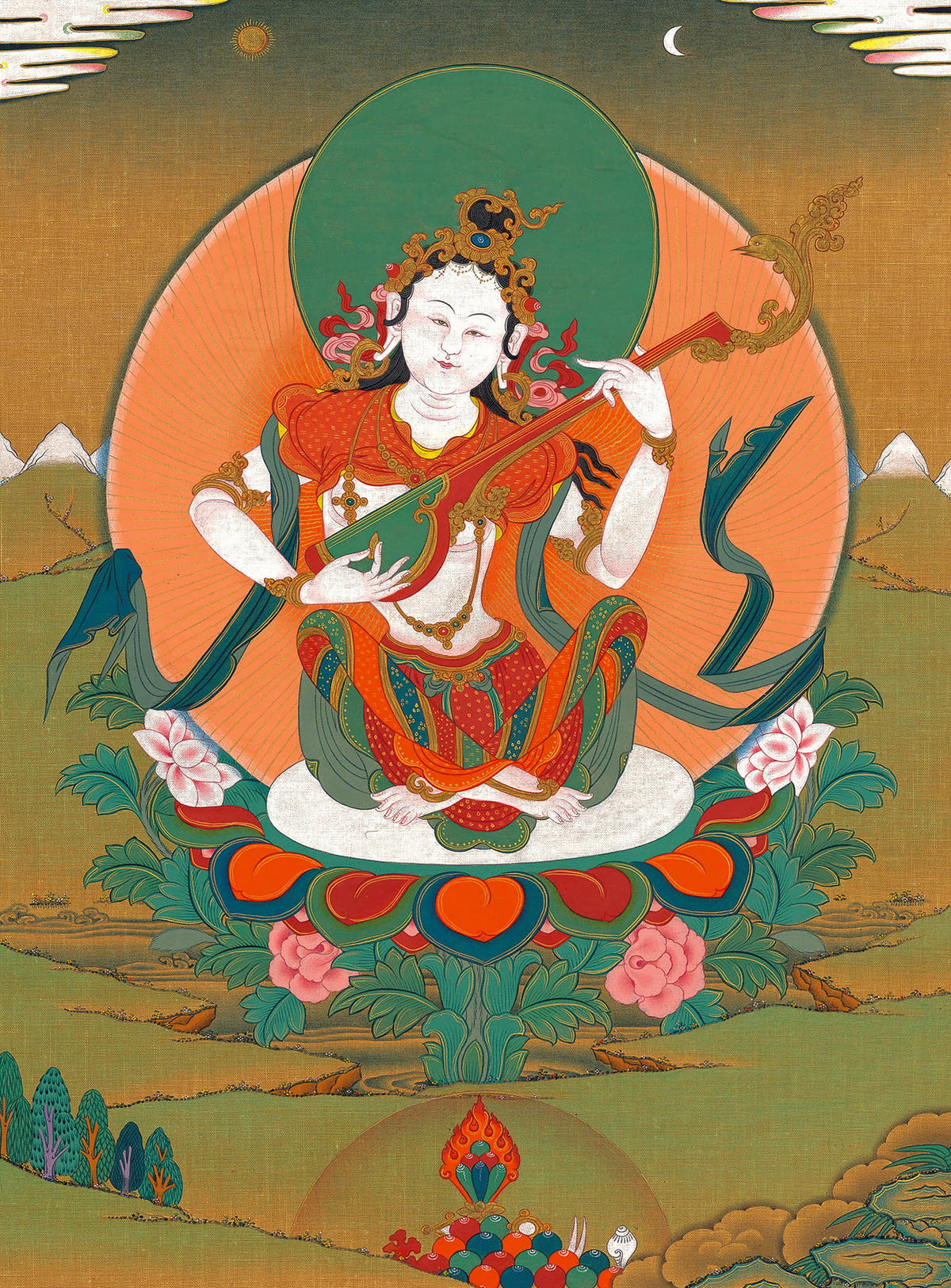 Saraswati དབྱངས་ཅན་མ།