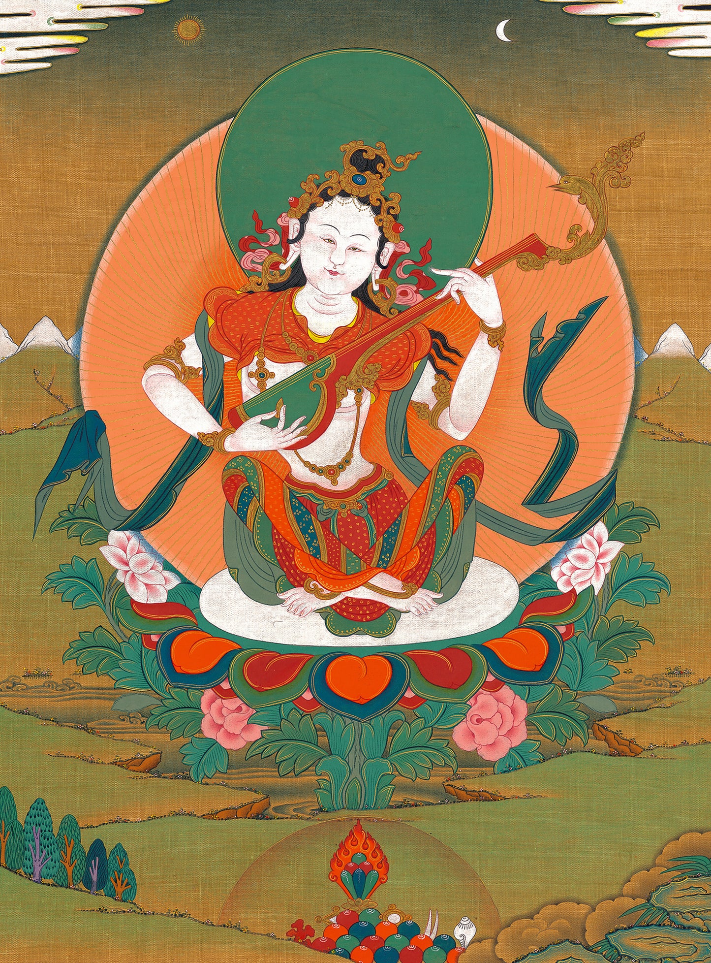 Saraswati དབྱངས་ཅན་མ།