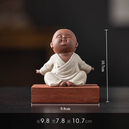 Purple Sand Meditation Buddha Statues - Tibetan Buddhist statue, view 13