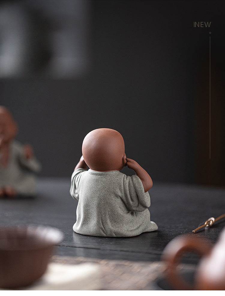 Purple Sand Meditation Buddha Statues - Tibetan Buddhist statue, view 21