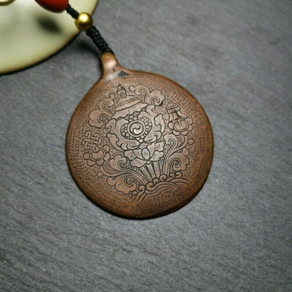 Calendar Amulet Sipaho Badge - Melong Mirror,45mm