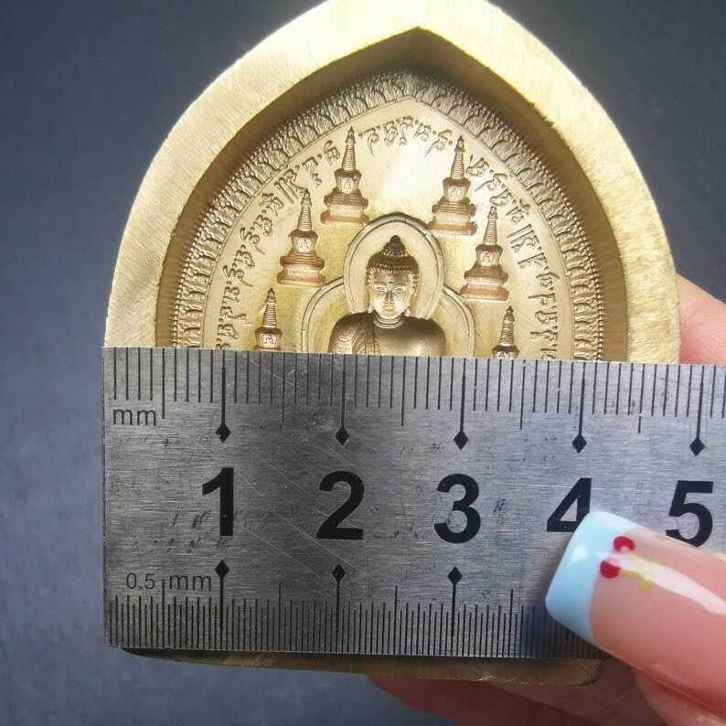 Shakyamuni Tsa Tsa Mold-5cm - Tibetan tsa tsa mold, view 9