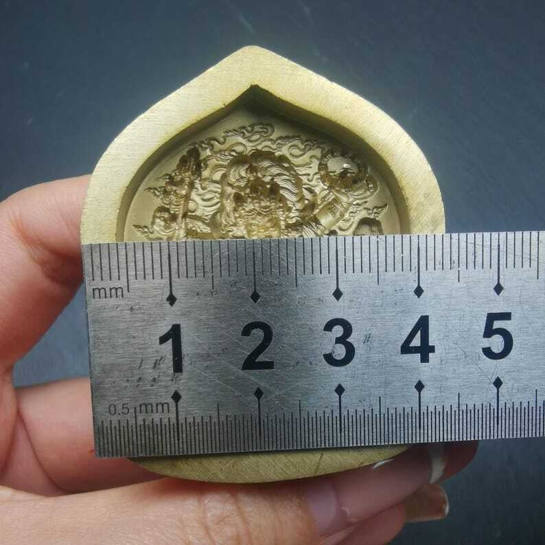 Mahakala Tsa Tsa Mold,4.5cm Height