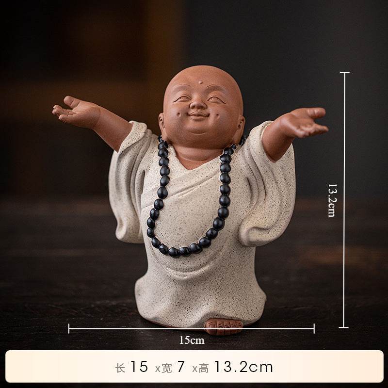 Purple Sand Buddha Statue - Tibetan Buddhist statue, view 7