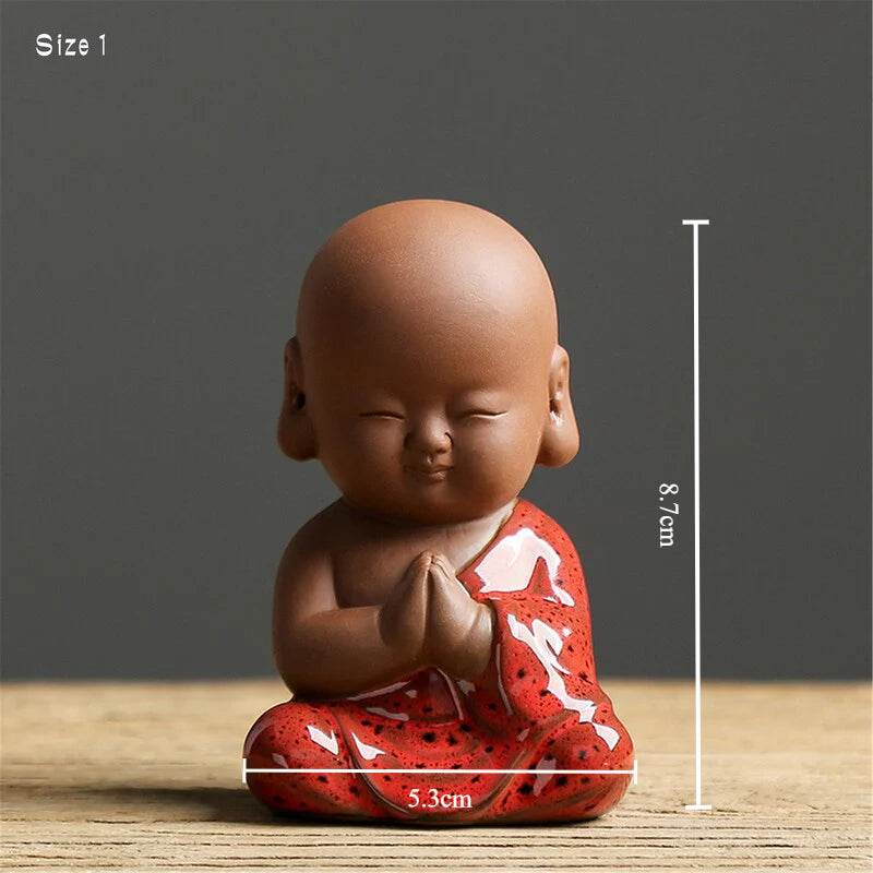 Purple Sand Shakyamuni,Avalokiteshvara,Ksitigarba Buddha Statues - Tibetan Buddhist statue, view 5