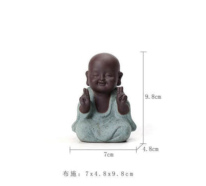 Purple Sand Meditation Buddha Statues - Tibetan Buddhist statue, view 12