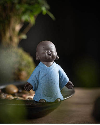 Purple Sand Meditation Buddha Statues - Tibetan Buddhist statue, view 12