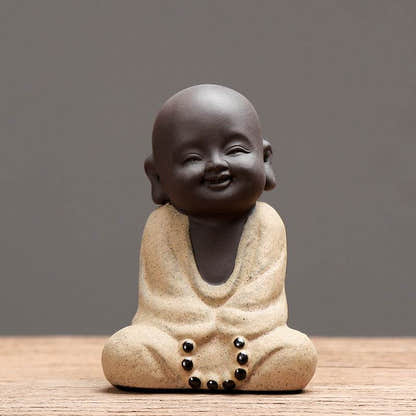 Purple Sand Meditation Buddha Statues - Tibetan Buddhist statue, view 21