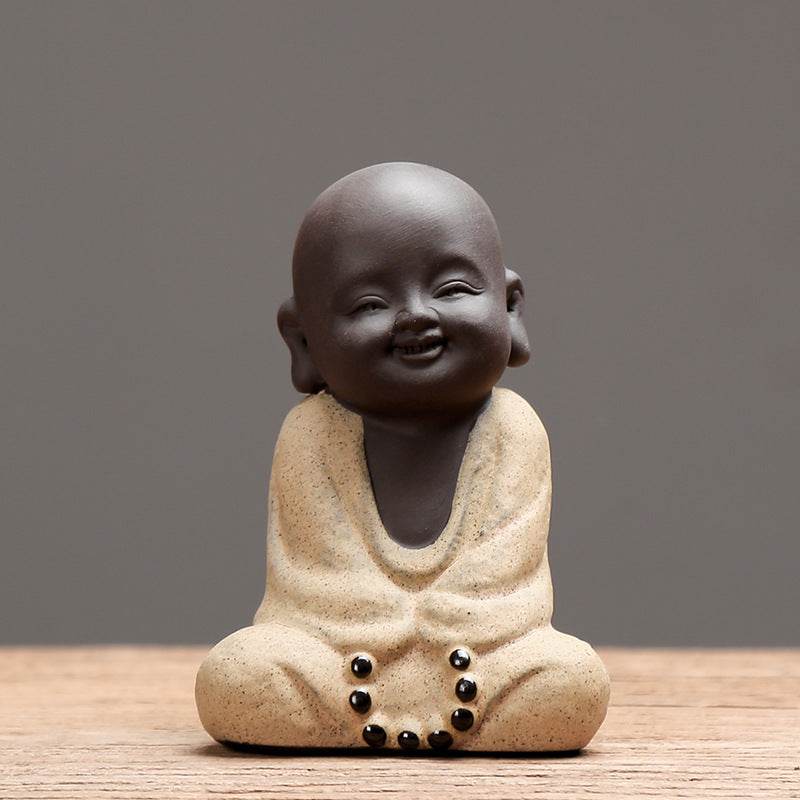 Purple Sand Meditation Buddha Statues - Tibetan Buddhist statue, view 21