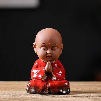Purple Sand Meditation Buddha Statue - Tibetan Buddhist statue, view 14