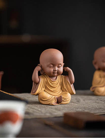 Purple Sand Meditation Buddha Statues - Tibetan Buddhist statue, view 19