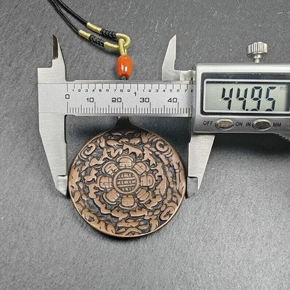 Calendar Amulet Sipaho Badge - Melong Mirror,45mm