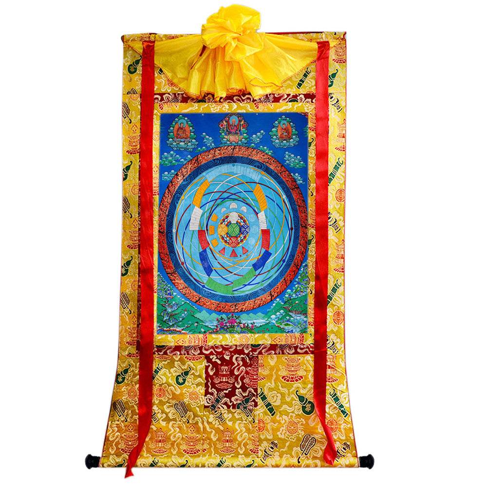 PLANET MANDALAS Image - Tibetan thangka painting, view 8