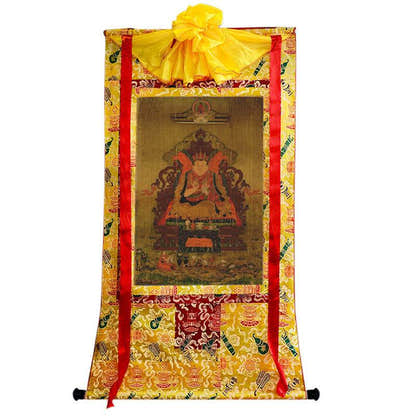 Tenth Shamarpa,Mipam Chodrup Gyatso Image - Tibetan thangka painting, view 8
