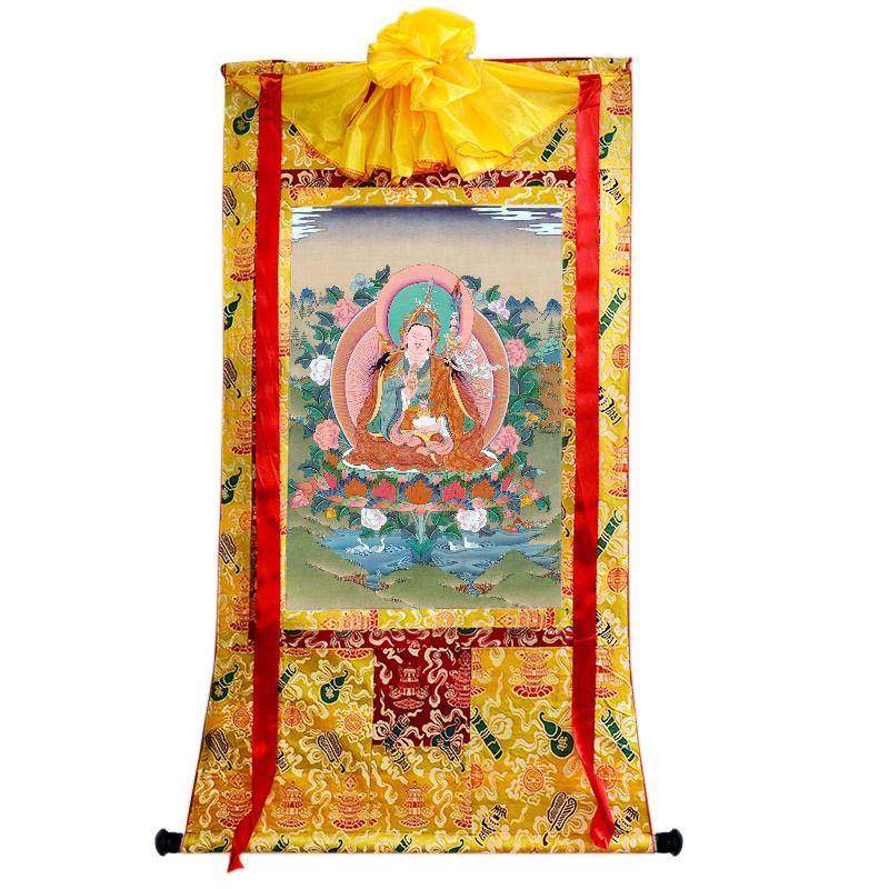 Padmasambhava - Guru Rinpoche - Tibetan thangka painting, view 18
