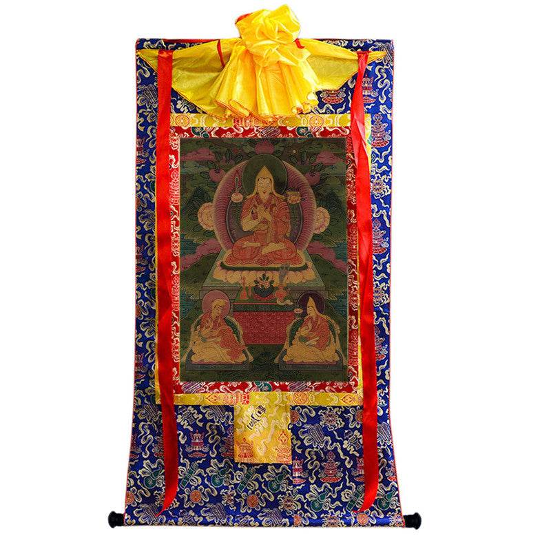 Je Tsongkhapa Image - Tibetan thangka painting, view 9