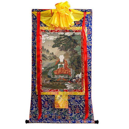 Amitabha Buddha Image - Tibetan thangka painting, view 9