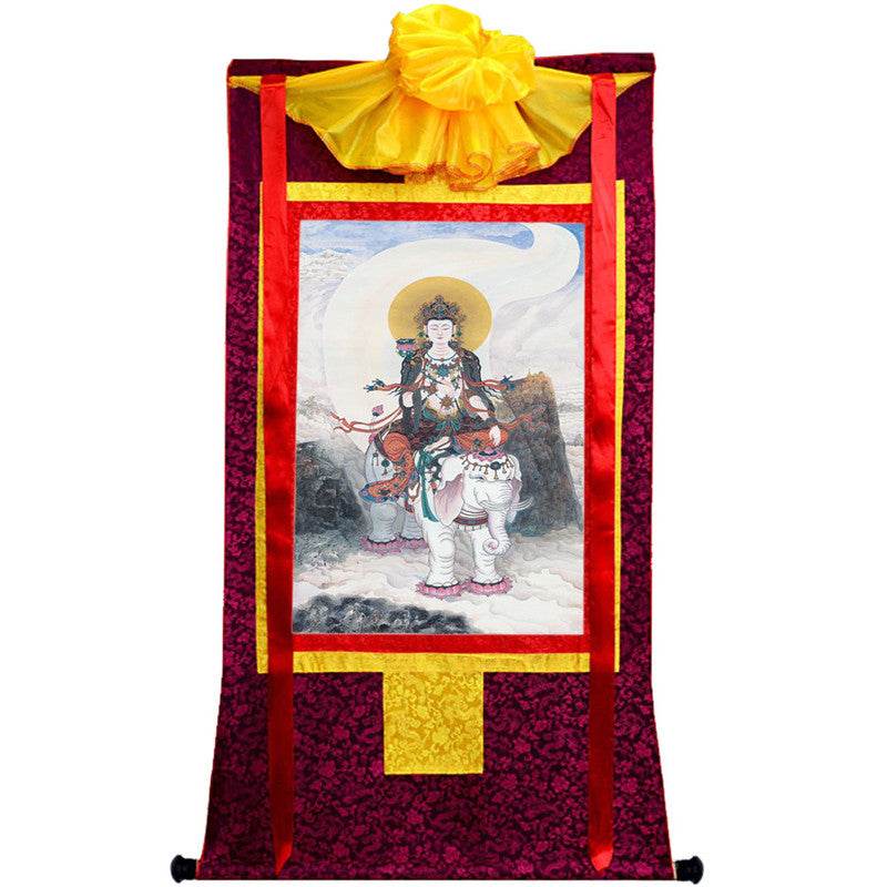 Samantabhadra Image - Tibetan thangka painting, view 10