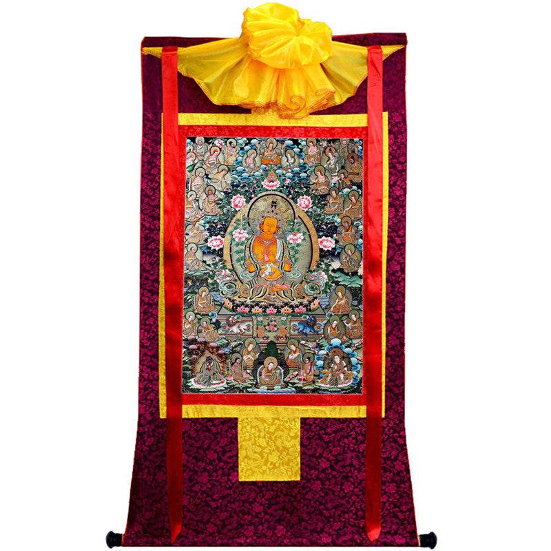 Manjusri Image - Tibetan thangka painting, view 10