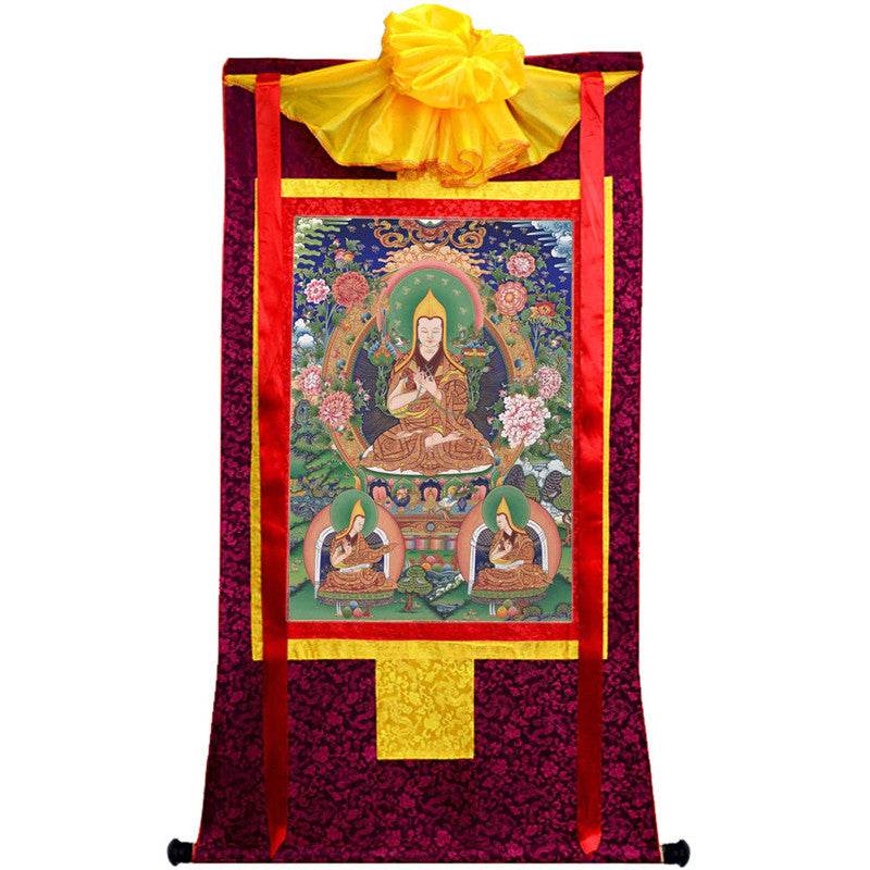 Je Tsongkhapa Image - Tibetan thangka painting, view 10