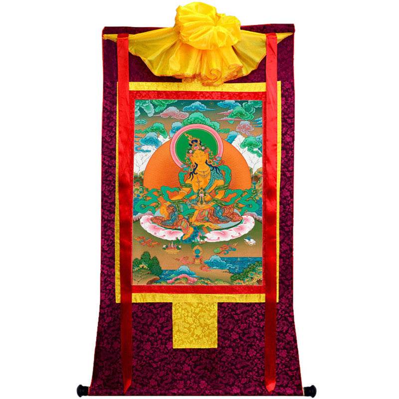 Green Tara Image - Tibetan thangka painting, view 10