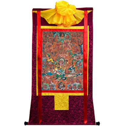 Begtse Chen - Tibetan thangka painting, view 5