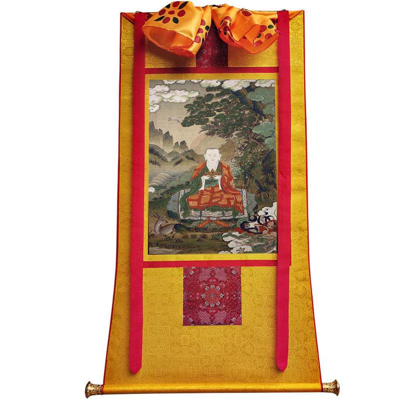 Amitabha Buddha Image - Tibetan thangka painting, view 11