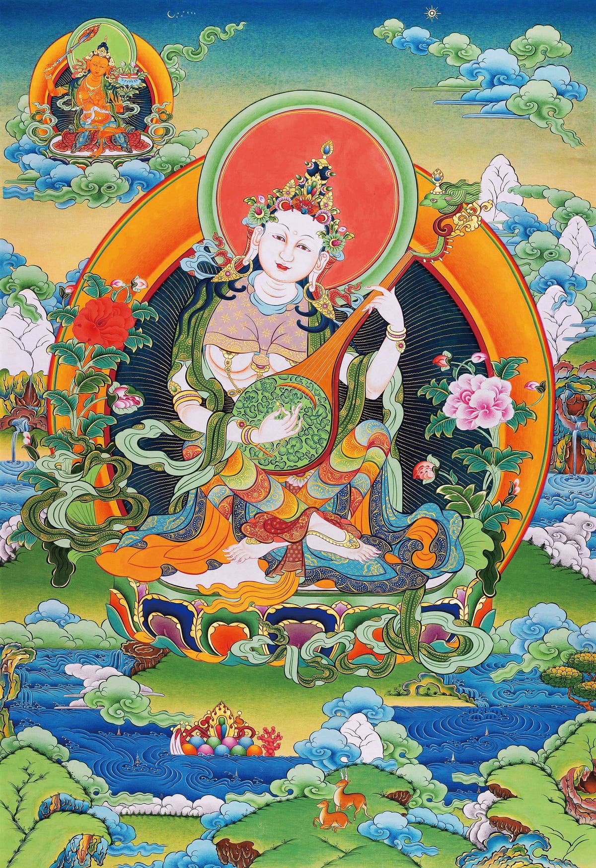 Saraswati དབྱངས་ཅན་མ།