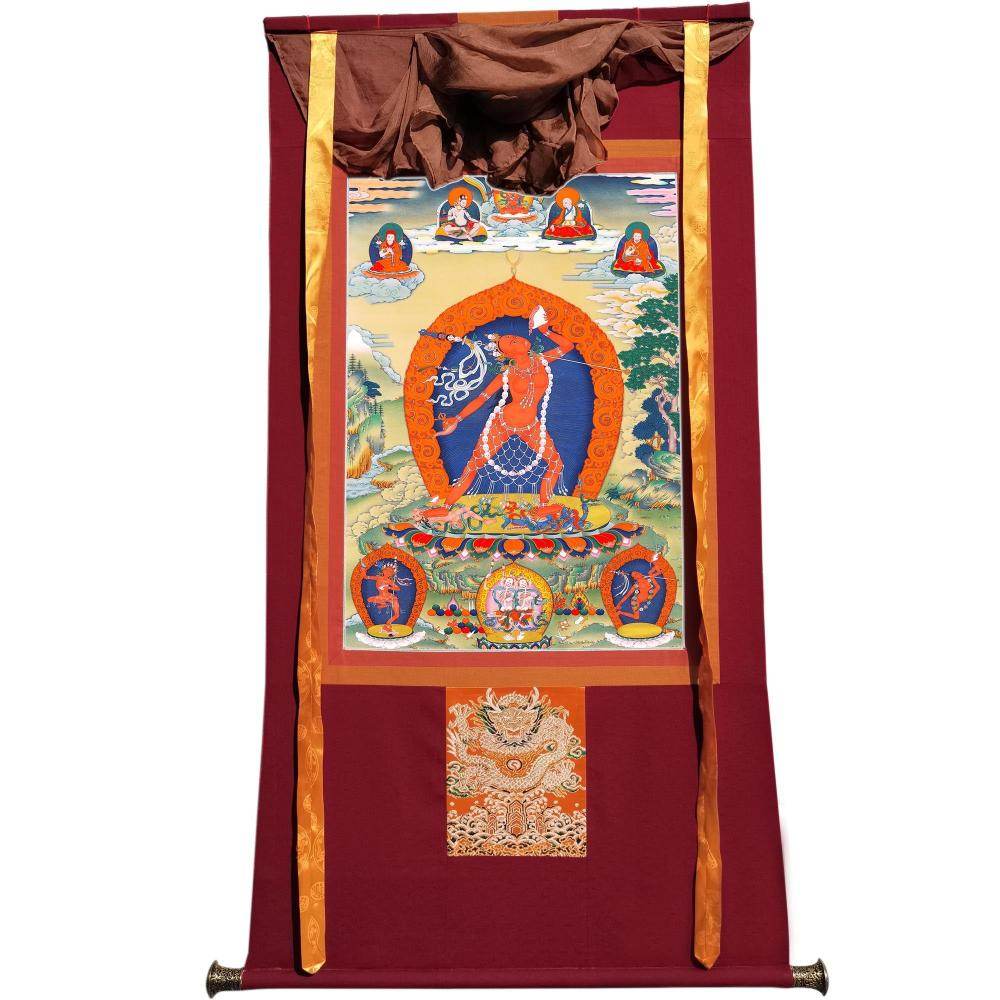 Vajrayogini/Narodakini/Dorje Naljorma/ Thangka - Tibetan thangka painting, view 7