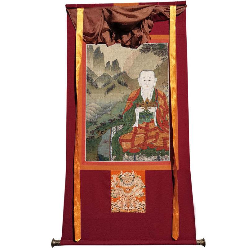 Amitabha Buddha Image - Tibetan thangka painting, view 12